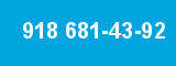 918 681-43-92 918 681-43-92